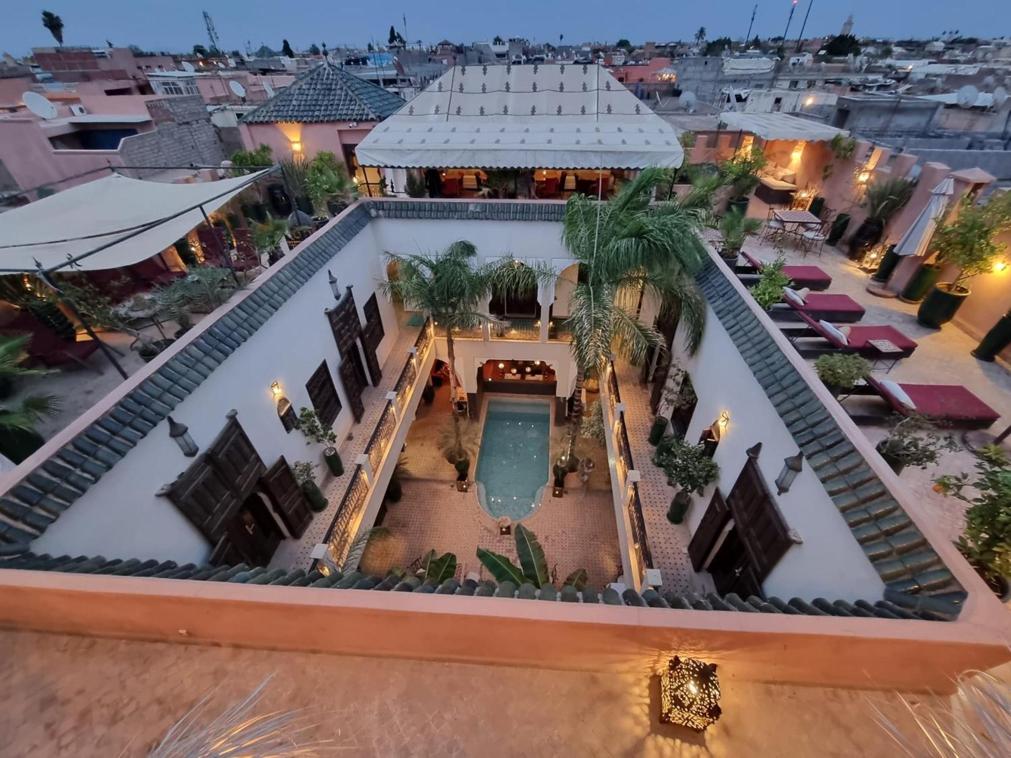 Hotel Riad Pachavana Marrakesh Exterior foto